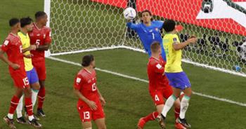هزيمة سويسرا أمام البرازيل في كأس العالم