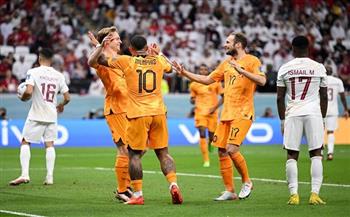 كأس العالم 2022.. هولندا تهزم قطر بثنائية وتتأهل كأول مجموعتها