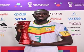 كأس العالم 2022.. كوليبالي يتوج بجائزة رجل مباراة السنغال والإكوادور  