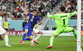 كأس العالم 2022.. أمريكا تحسم نتيجة الشوط الأول بهدف في مرمى إيران