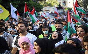 فعالية تضامنية مع الشعب الفلسطيني في بيروت