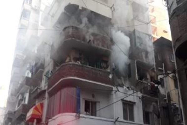 السيطرة على حريق نشب داخل شقة سكنية في العمرانية