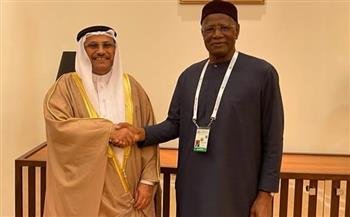 رئيس البرلمان العربي يلتقي مع المبعوث الأممي لليبيا