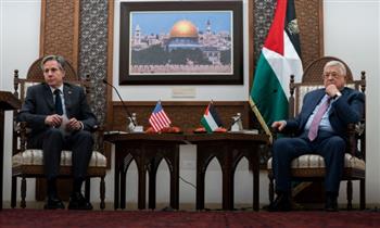 بلينكن يؤكد للرئيس الفلسطيني سعي واشنطن لتهدئة التصعيد في الضفة الغربية