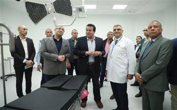 وزير الصحة يتفقد مستشفى إهناسيا التخصصي بني سويف 