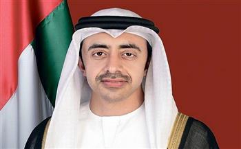 وزير الخارجية الإماراتي يلتقي بنظيره الأردني