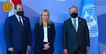 الرئيس السيسي وجوتيريش يستقبلان القادة والزعماء المشاركين بمؤتمر المناخ (COP 27)