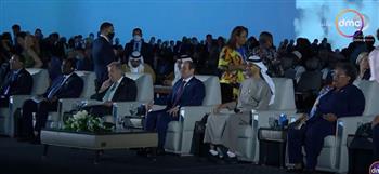 الرئيس السيسي وقادة العالم يشاهدون فيلما تسجيليا عن التغيرات المناخية (فيديو)