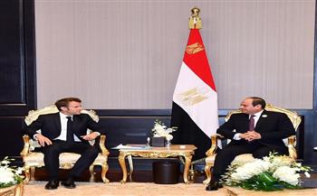 خلال لقائه بالرئيس السيسي.. «ماكرون» يثمن دور مصر في إرساء دعائم الاستقرار بالمنطقة