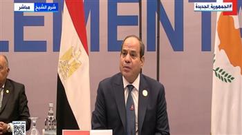الرئيس السيسي: «مصر حرصت على الانضمام لمبادرة تنسيق عمل المناخ منذ إطلاقها»