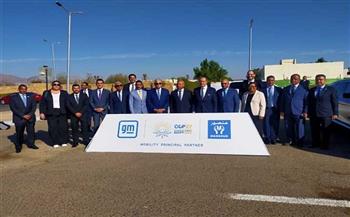 وزير النقل يشهد تدشين منظومة إدارة وشحن السيارات الكهربائية في شرم الشيخ