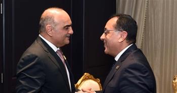 رئيس الوزراء يشيد بمستوى العلاقات الثنائية الاستثنائية بين مصر والأردن