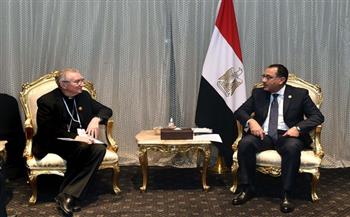مدبولي: مصر والفاتيكان تربطهما علاقات ودية منذ بدء العلاقات الدبلوماسية بين الدولتين في أربعينيات القرن الماضي