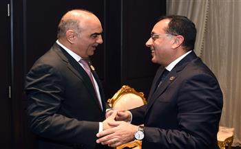 مدبولي يلتقي رئيس الوزراء الأردني على هامش قمة المناخ COP27 