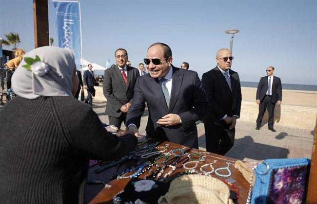 السيسي : بناء المدن الجديدة برؤية شاملة لحماية الشواطئ المصرية