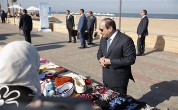 بعد افتتاحها اليوم.. الرئيس السيسي يتفقد مدينة المنصورة الجديدة وجامعتها (صور)
