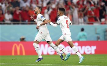 كأس العالم 2022.. زياش يتقدم للمغرب على كندا