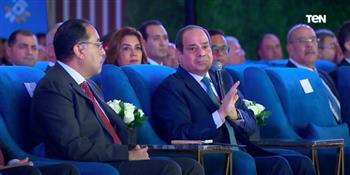 مخلص احتفالية مدينة المنصورة الجديدة بحضور الرئيس السيسي «فيديو»