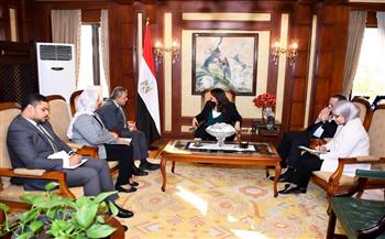 وزيرة الهجرة تبحث مع قنصل مصر العام الجديد بفرانكفورت سبل التعاون