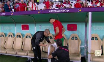 كأس العالم 2022.. خروج «رومان سايس» من الإحماء لتلقي العلاج 