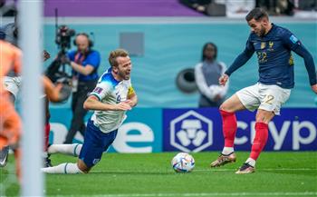 كأس العالم 2022 .. مرور 30 دقيقة وتقدم فرنسا على إنجلترا بهدف  