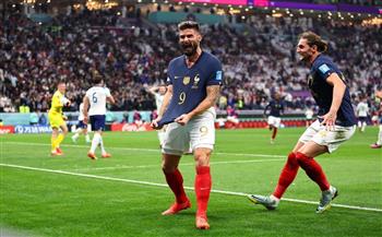 كأس العالم 2022 .. جيرو رجل مباراة فرنسا وإنجلترا 