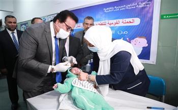 إستمرار التطعيم ضد شلل الأطفال حتى يوم 14 ديسمبر الجاري