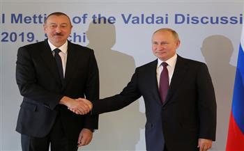زعيما روسيا وأذربيجان يناقشان الاتفاقات الثلاثية