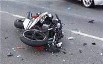 إصابة شخصين إثر انقلاب دراجة بخارية بالطالبية
