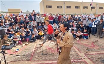 قوافل ثقافية بقرية كفر الحاج شربيني في الدقهلية ضمن حياة كريمة 
