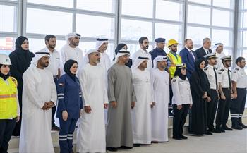 الرئيس الإماراتي يدشن مشروع توسعة ميناء خليفة بتكلفة 4 مليارات درهم
