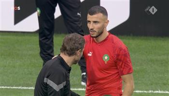 كأس العالم 2022.. خروج سايس للإصابة ودخول أملاح في مباراة المغرب وفرنسا
