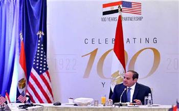 الرئيس السيسي يلتقي وزير الخارجية الأمريكي في واشنطن
