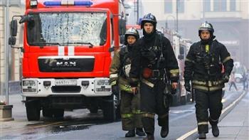 مصرع شخصين في حريق بمصفاة لتكرير النفط بروسيا