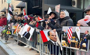 الرئيس السيسي يشكر الجالية المصرية بالولايات المتحدة الأمريكية على حفاوة الاستقبال 