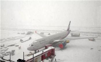 ثلوج موسكو تسبب تأخير وإلغاء حوالي 40 رحلة جوية