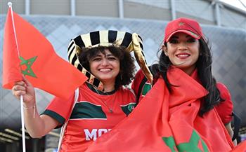 كأس العالم 2022.. جماهير المغرب تحمس اللاعبين لإدراك التعادل أمام كرواتيا