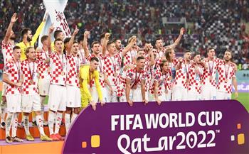كأس العالم 2022.. مراسم تتويج كرواتيا بالميدالية البرونزية (صور) 