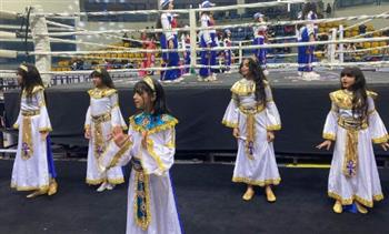 فرق كيدز شو تُشارك في حفل ختام بطولة العالم للشوت بوكسينج