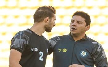 مدرب الدراويش يحفز باهر المحمدي استعدادا لمباراة إنبي في الدوري 