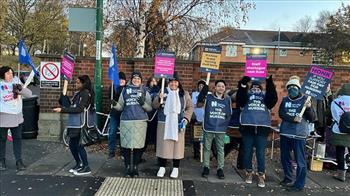 استمرار إضراب الممرضات في المملكة المتحدة