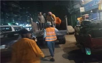 تكثيف حملات إزالة الإشغالات ورفع كفاءة النظافة بشوارع القاهرة