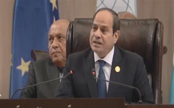 أخبار عاجلة اليوم في مصر.. الرئيس السيسي: نرفض أي تدخلات خارجية بالعراق
