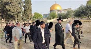 180 مستوطنًا إسرائيليًا اقتحموا المسجد الأقصى في ثالث أيام عيد "الأنوار" اليهودي