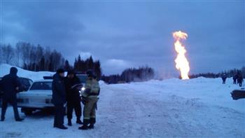 السيطرة على حريق خط أنابيب الغاز في تشوفاشيا الروسية