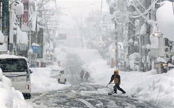 تساقط قياسي للثلوج في بعض مناطق اليابان