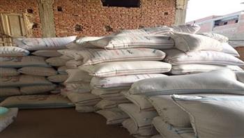ضبط كميات من الأرز قبل بيعها في السوق السوداء بقنا