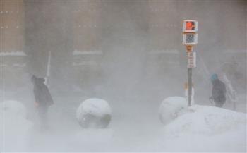 شلل بحركة النقل في الولايات المتحدة بسبب عاصفة قطبية