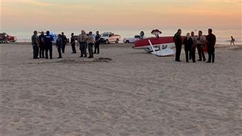 مصرع شخص في تحطم طائرة صغيرة على شاطىء في الولايات المتحدة