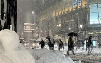 ارتفاع عدد القتلى بسبب تساقط الثلوج في اليابان إلى 13 شخصا